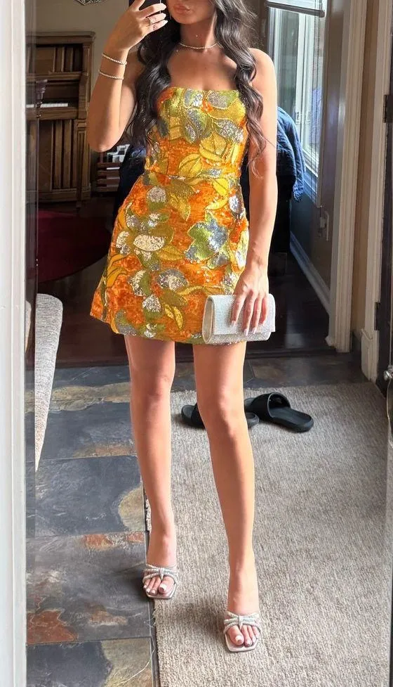 Helsi Dress Yellow Size XS - Image 3