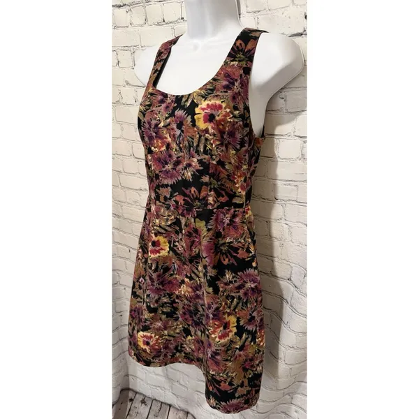 Jack by BB Dakota Tyrian Sheath Floral Sleeveless Dress Size 2 - Image 3