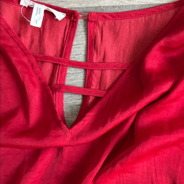 Maurices Vibrant Red Blouse - Image 3