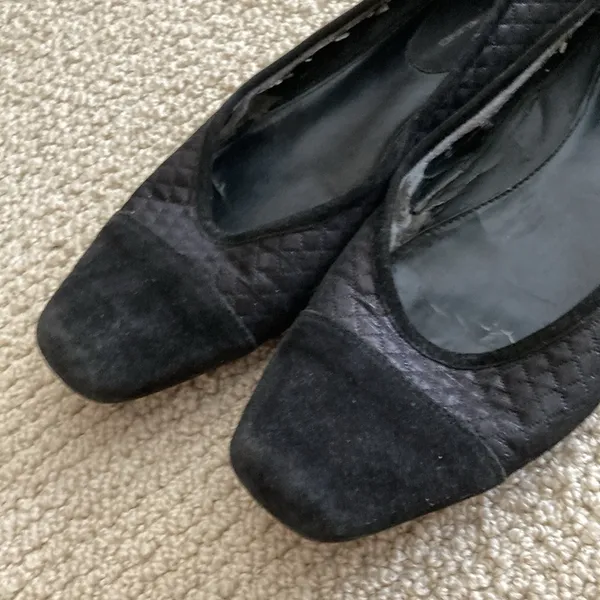 Bandolino Vintage Flats Ballet Suede Leather Women’s Size 8 Shoes Formal - Image 5