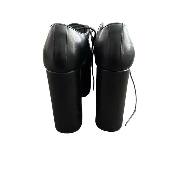 Lamoda Resolution Platform Boots Size 8 Black - Image 5