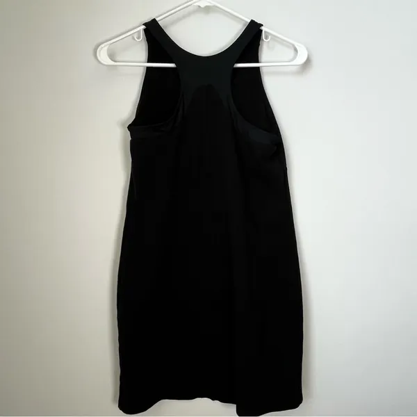 Athleta Whirlwind Razorback Athletic Casual Tank Dress Black Size XS - Image 6