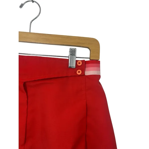 Vtg Tail Women's Tennis Red Skirt Mini A-Line Preppy Old Money Sporty 13/14 - Image 4