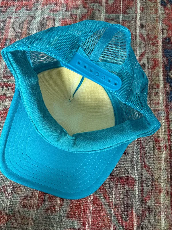 Urban Outfitters Blue Butterfly Trucker Hat - Image 4