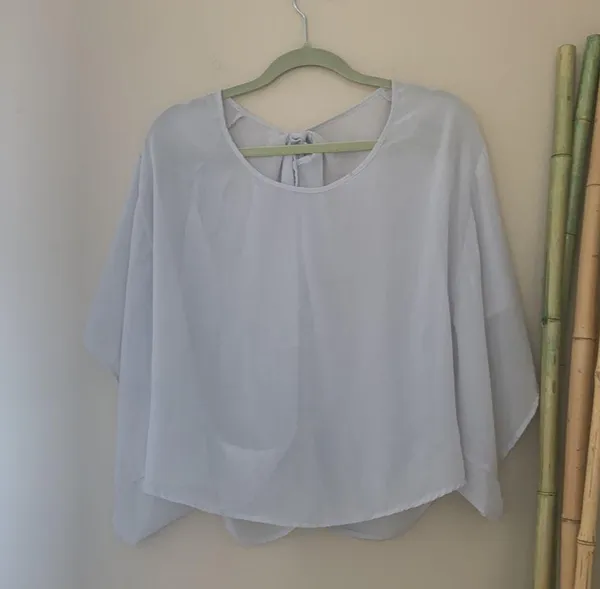 Sheer Blouse Size L - Image 4