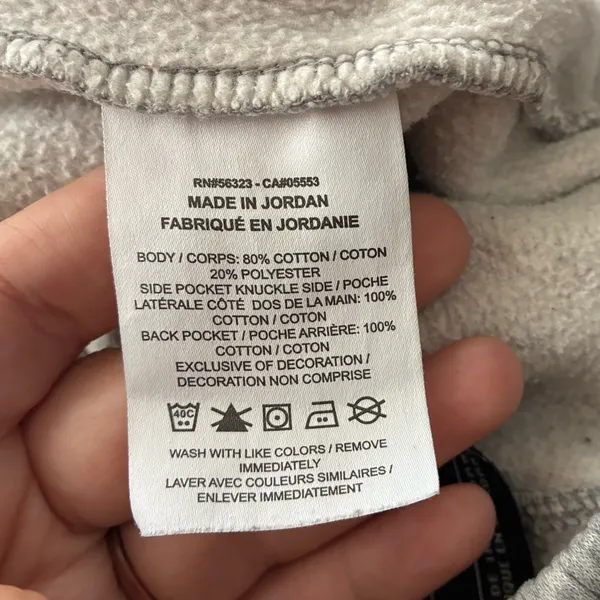 Nike Sportswear Club Fleece Joggers Sweatpants Light Grey S - Image 12