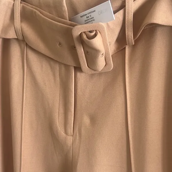 Drew wool blend camel ponte pant NWT (228$ msrp) - Image 9