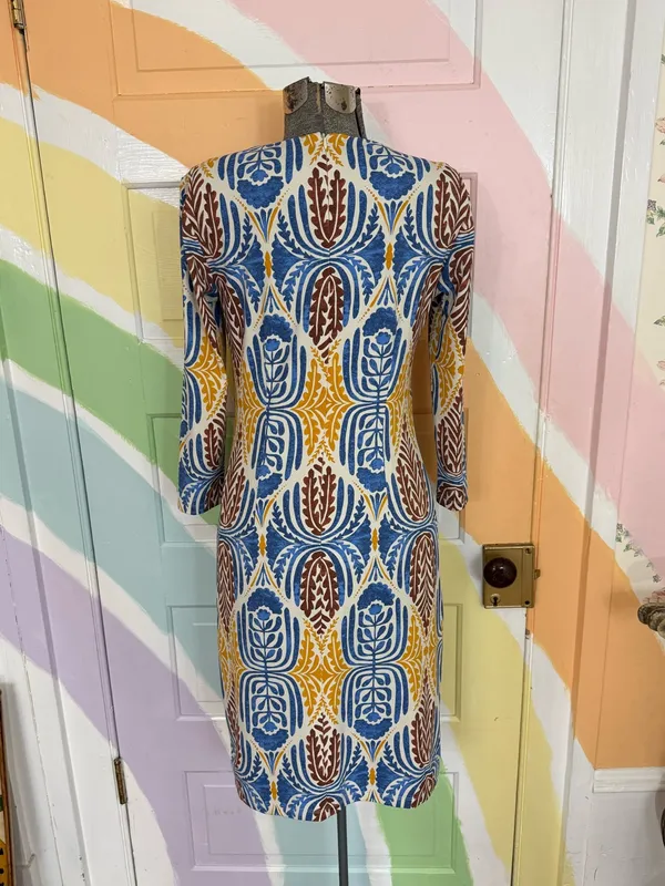 J. McLaughlin Sophia Catalina Cloth Stretch Dress Sz XS 🧡🍄 - Image 4