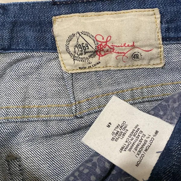 Flare Blue Jeans Size 4 - Image 2