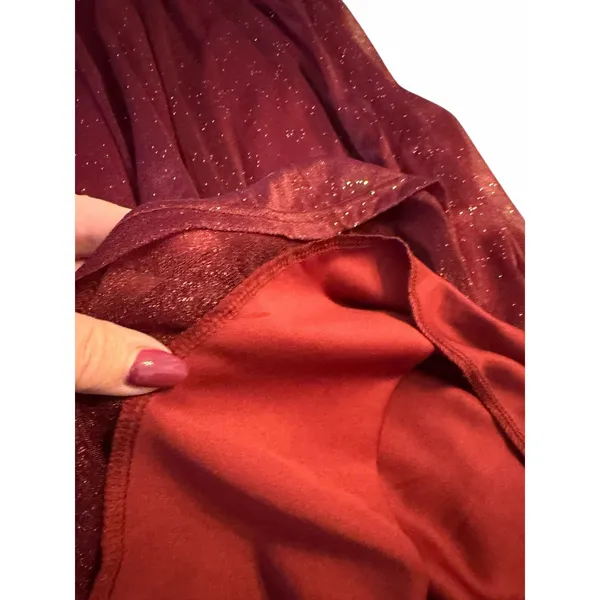 Ever Pretty Red Sparkly Gown - Image 13