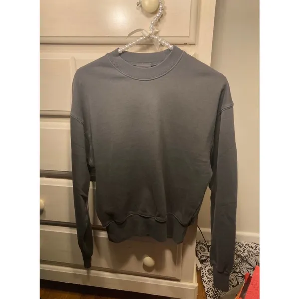 Skims Size Small Midnight Pullover Sweater No Hoodie 100% Cotton AP-POV-0839 - Image 10
