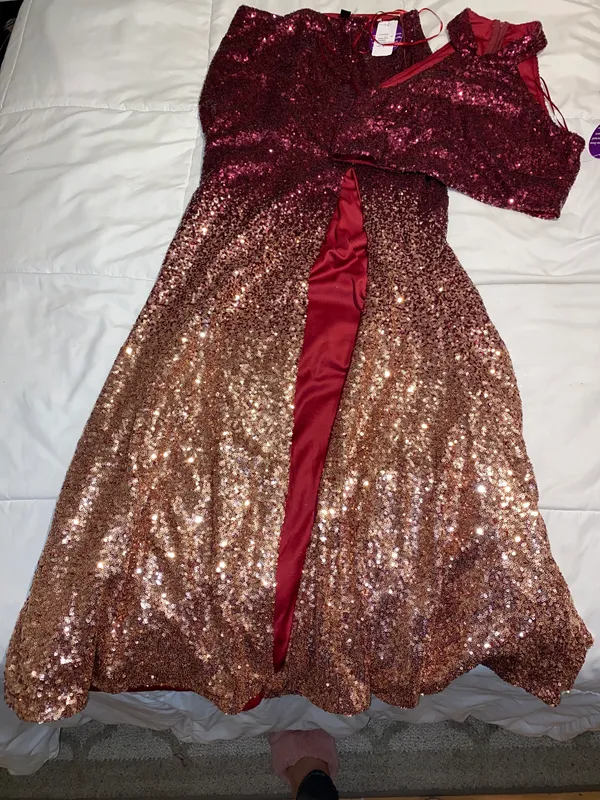 Sequin 2-piece Dress - Image 5