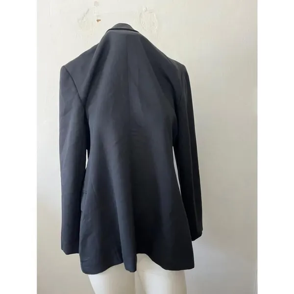 Vtg Ann Taylor double breasted Blazer 10 blue academic professor Ivy League USA - Image 2