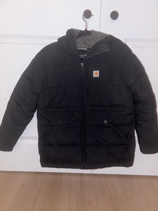 Carhartt Women’s Sherpa Lined Puffer Coat Size Small - Image 3