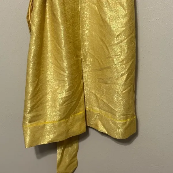 Anthropologie BHDLN There Is‎ Only You and Me Gold bridesmaids dress Size 0 - Image 8