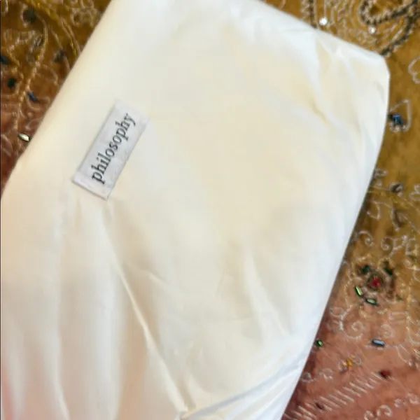 Philosophy White Clutch - Image 10