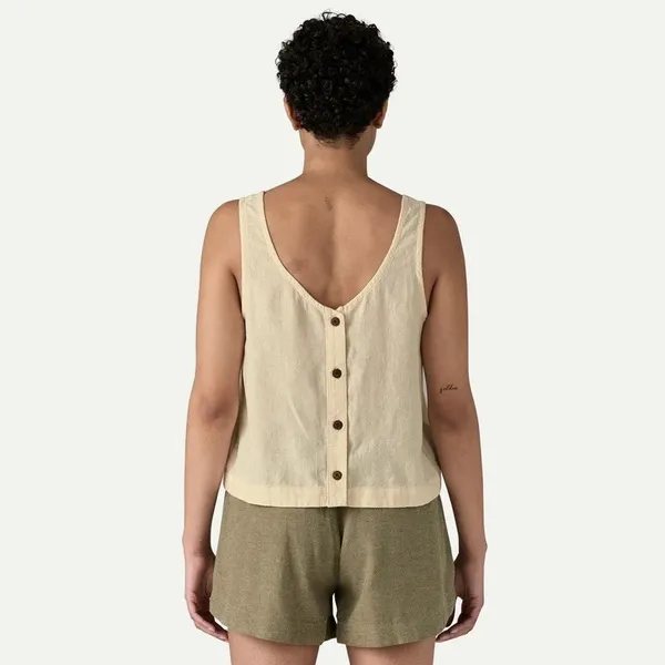 Patagonia Women's Garden Island Top Whole Weave Natural Size XL NWT - Image 9