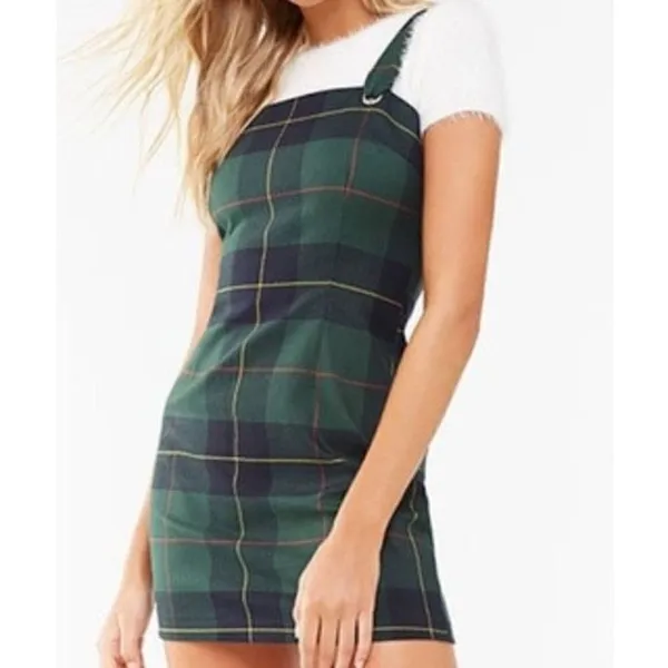 ✨Forever 21 Grommet Plaid Mini Dress✨ - Image 3