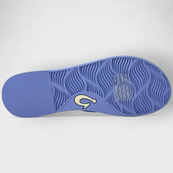 OluKai Aka Womens Thong Sandals Cloud Blue Water Friendly Size 7 New - Image 6