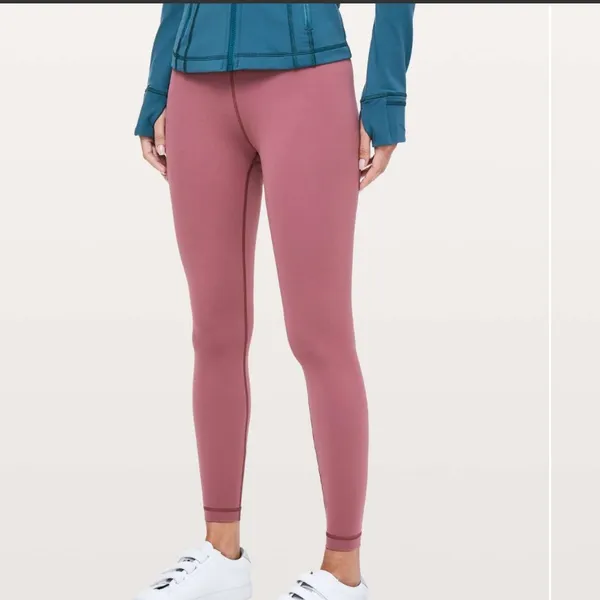 Lululemon Wunder Under Hi-Rise 7/8 Tight‎ Full-On Luxtreme Misty Merlot Size 4 - Image 2