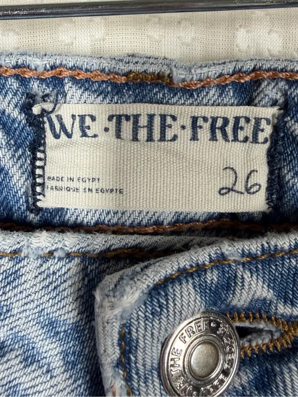 Free‎ People We The Free The Pacifica High Rise Slim Straight Leg Jeans - Image 3