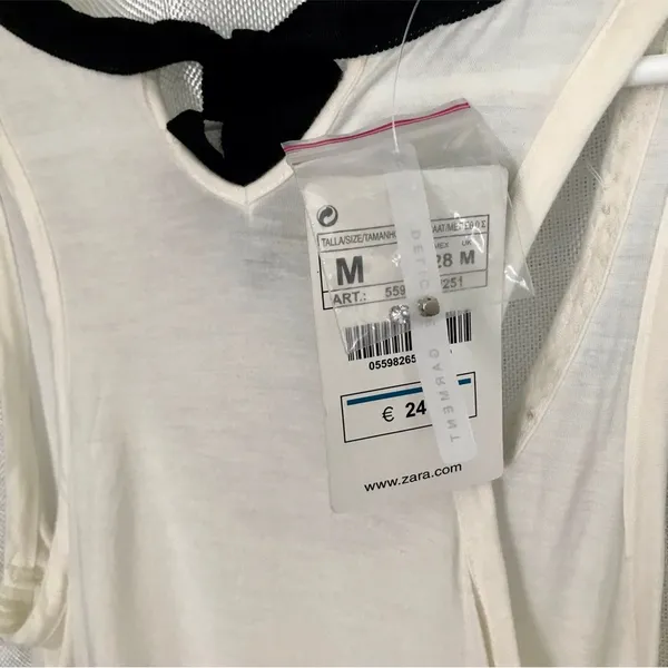 ZARA Collection Sleeveless Top WMNS Sz M NWT - Image 8