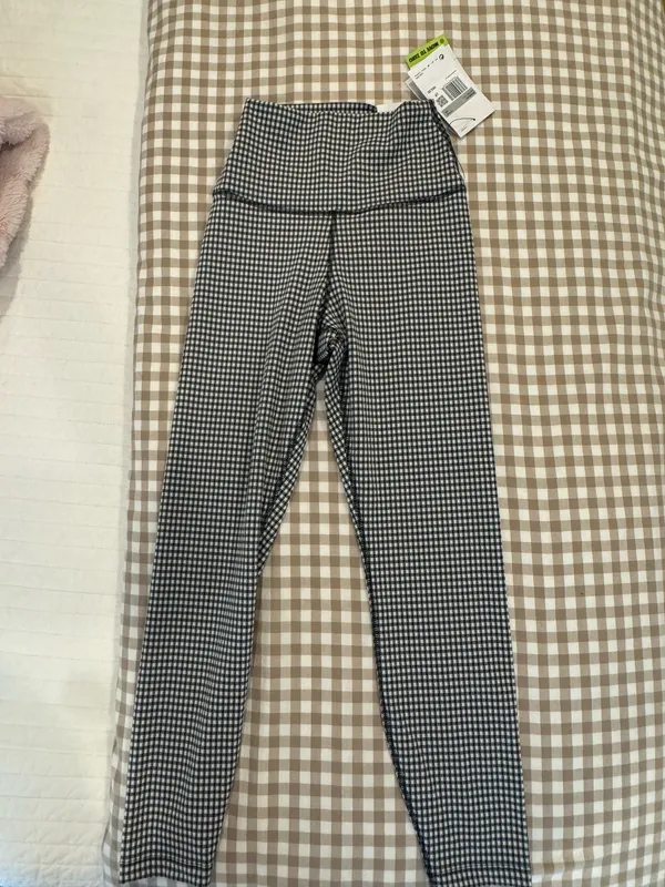 Nike Gingham Leggings - Image 3