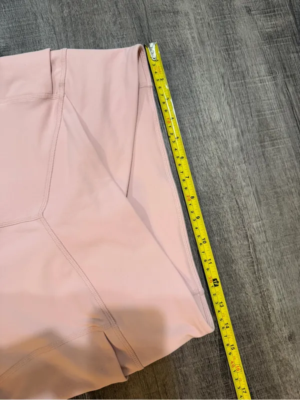 FABLETICS Oasis PureLuxe Crossover 7/8 Legging in Champagne Blush - Image 6
