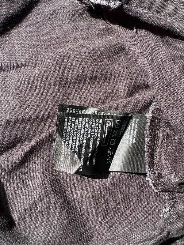 Divided Black Cropped Kids Jean Jacket - Image 3