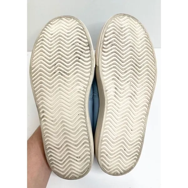 Vince Camuto Slip On Sneakers Platform Leather Casual Blue Shoes Size‎ 7 - Image 8