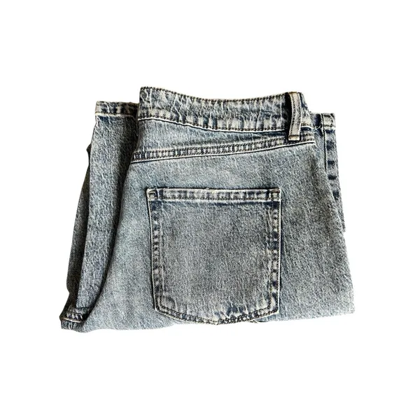 New York ReWash Women's Jean‎ Indigo Low Rise Wide Leg Size 7 Style J28121AW3 - Image 7
