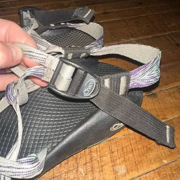 Chaco purple double strap orthotic arch support gorpcore 8 sandals - Image 6