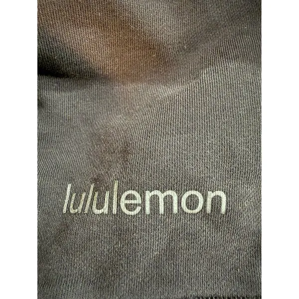 Lululemon Perfectly Oversized Crewneck Sweatshirt Black Charcoal Grey A1‎ - Image 4