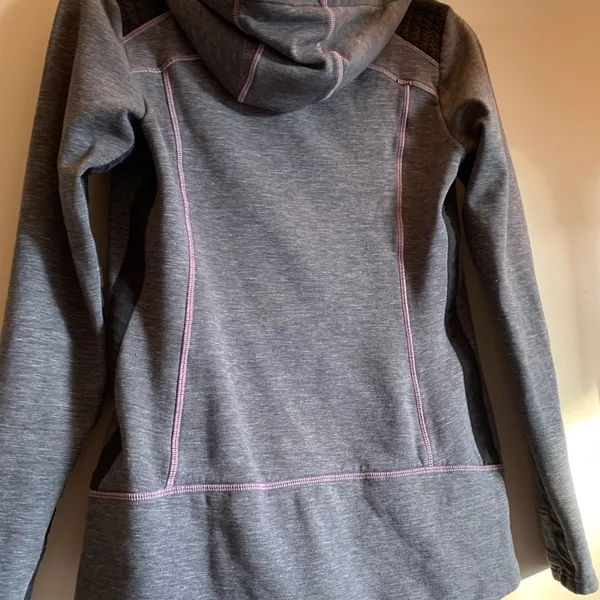Athleta Women’s Size Small Jacket Athletic Workout Yoga Running Full Zip Purple - Image 4