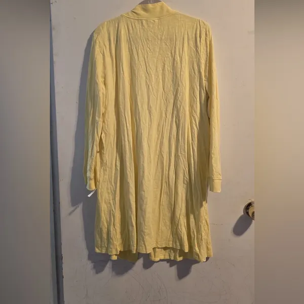 Gilligan & O'Malley Yellow Women's Cardigan - Image 5