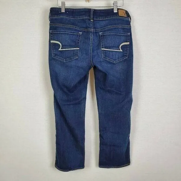 American Eagle Outfitters Womens Jeans Size 8 Super Stretch Artist Crop Denim‎ - Image 4