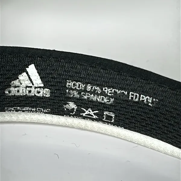 adidas Women's Match Visor One Size Black/ White areoready embriomed - Image 8