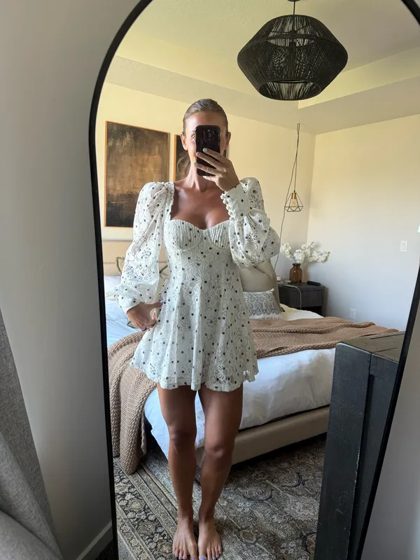 For Love & Lemons Donna Long Sleeve Dress - Image 2