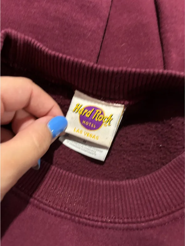 Hard Rock Hotel Las Vegas Vintage Crewneck - Image 3