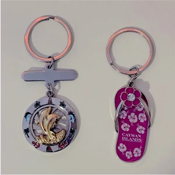 Assorted Keychains (10 Count) Pink - Image 8