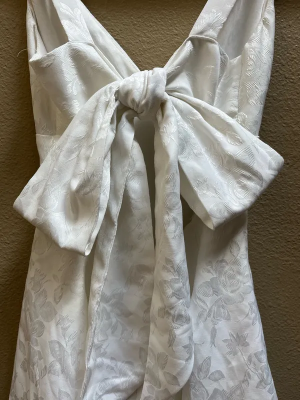 Lucy in the Sky Mini Dress White - Image 3