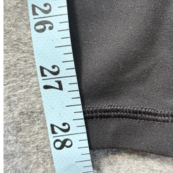Athleta Aura Split‎ Pant Black High Waisted Front Hem Slit Leggings Womens Small - Image 5