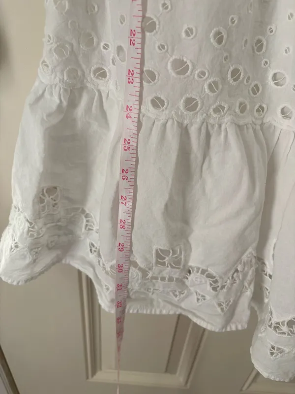 Forever That Girl Audrina Eyelet Dress Size Medium - Image 8