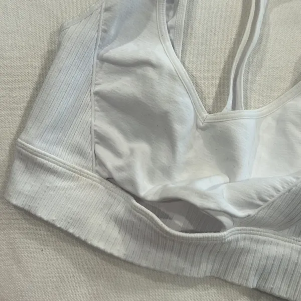 Free‎ People White Sports Bra Size XS/S - Image 3