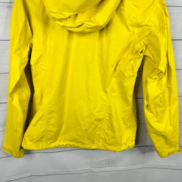 Mountain Hardwear Womens size Small Plasmic Ion Rain Jacket Yellow 1572591 - Image 5