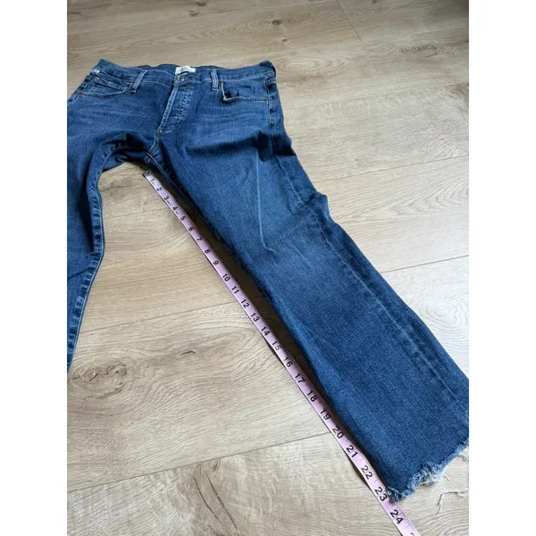 EUC Citizens of humanity premium vintage straight leg emerson crop jeans size 26 - Image 7