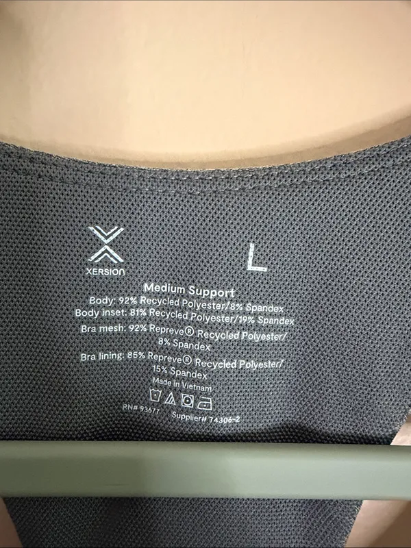 Gray Racerback Sports Bra - Women's Intimates - Image 2