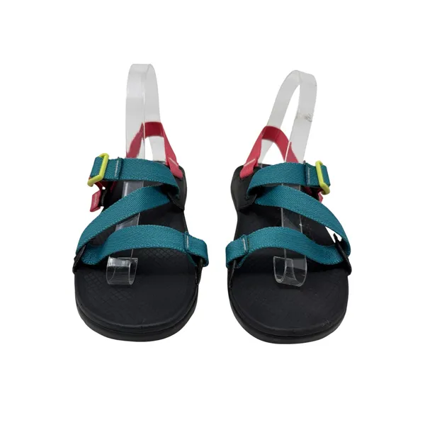 Chacos Lowdown Sport Sandals Teal Pink Adjustable Outdoor Hiking Women’s 7 - Image 3