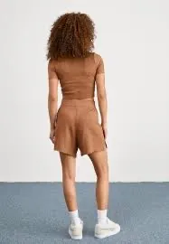 Puma ‘Dare To’ Flared Athletic Shorts with Elastic Waistband - Image 6