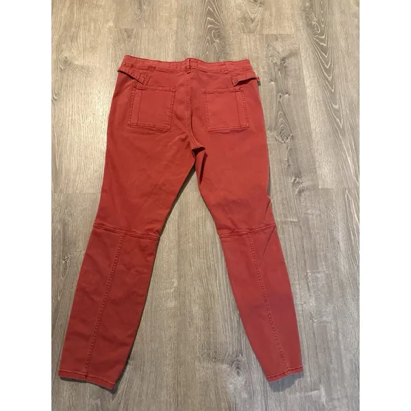 HEI HEI Jeans Women's‎ 32 Red Dark Wash Pants Size undefined - Image 3